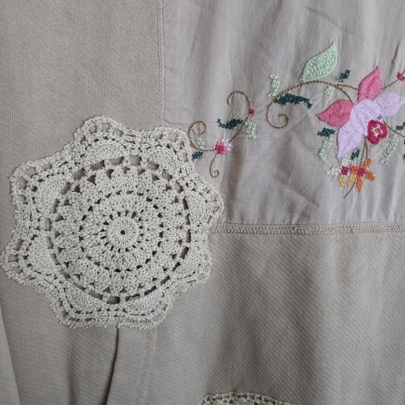 Free People Grams Attic Sweatshirt size S NWT - Picture 8 of 11